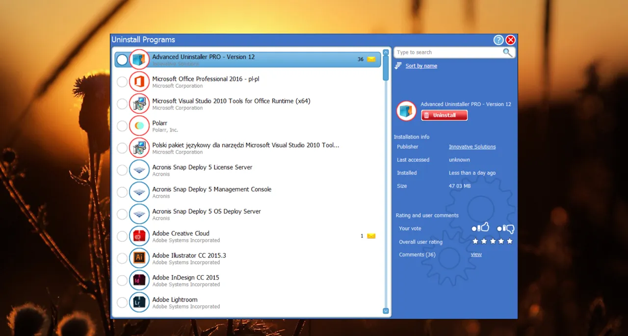 Advanced Uninstaller PRO-03gh6ooc-Captura de Pantalla