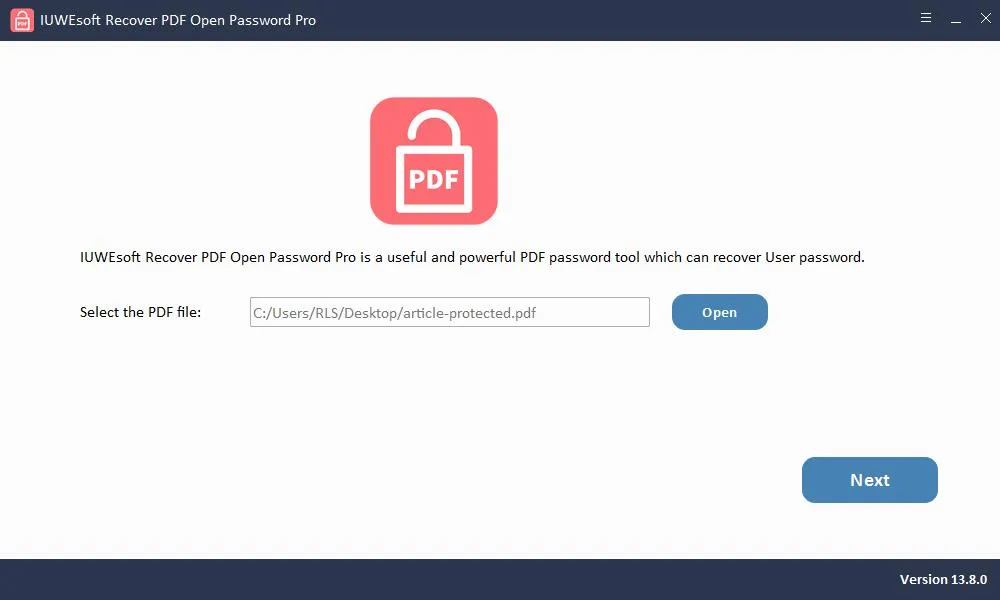 Any PDF Password Recovery-pefkr40t-Captura de Pantalla
