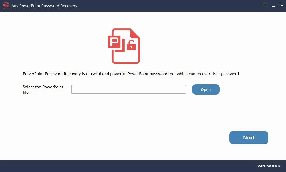 Any PowerPoint Password Recovery-cerj9w1u-Captura de Pantalla