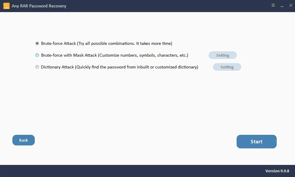 Any RAR Password Recovery-lewang8q-Captura de Pantalla