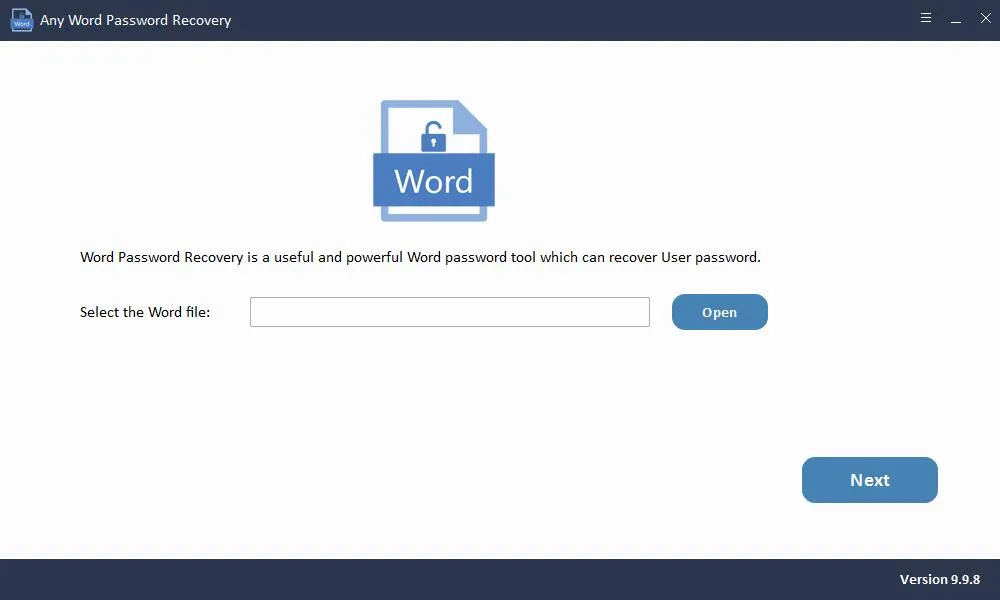 Any Word Password Recovery-bxf5ixhs-Captura de Pantalla