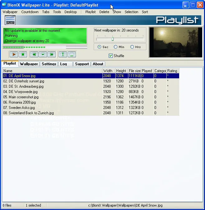 BioniX Desktop Wallpaper Changer Pro-huho2bvh-Captura de Pantalla