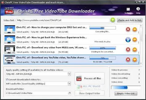 ChrisPC VideoTube Downloader Pro-ni7mhq6eCaptura de Pantalla