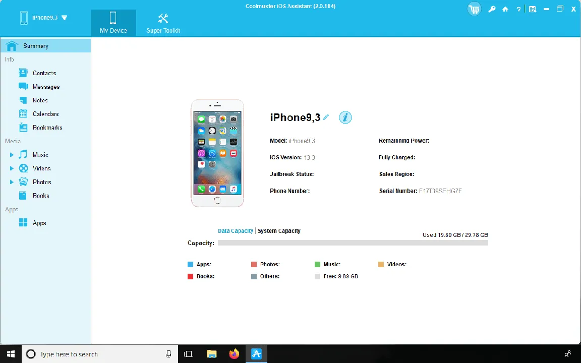 Coolmuster iOS Eraser-a07honn7-Captura de Pantalla