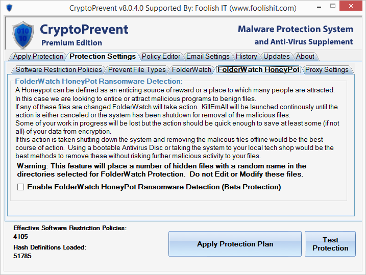 CryptoPrevent Premium-uan31kv0-Captura de Pantalla