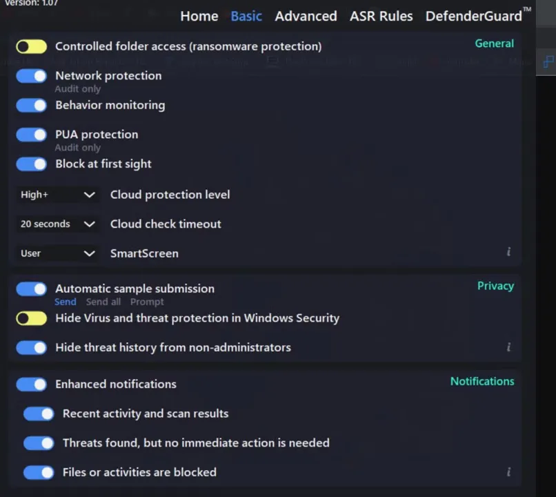 DefenderUI-DefenderUI-basic-tabCaptura de Pantalla