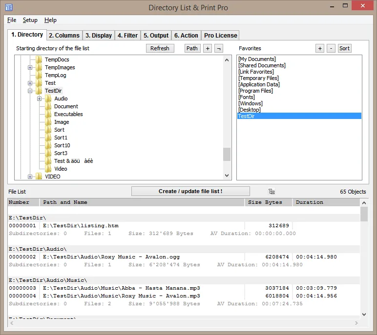 Directory List and Print Pro-t0g6wuk3Captura de Pantalla