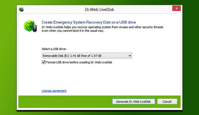 Dr.Web LiveDisk-y9v7nmqbCaptura de Pantalla