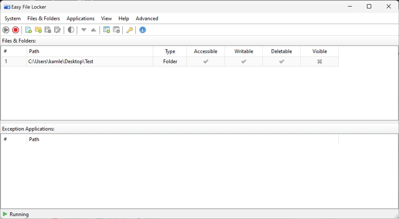 Easy File Lock-j4zqpyefCaptura de Pantalla