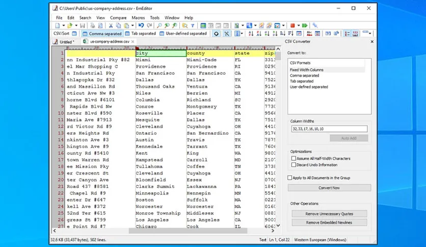 EmEditor Pro-afqabpjuCaptura de Pantalla