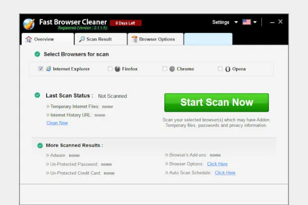 Fast Browser Cleaner-jmix8c0gCaptura de Pantalla