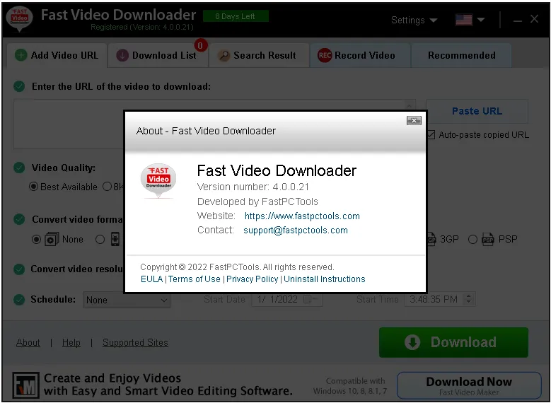 Fast Video Downloader-xtzqopksCaptura de Pantalla