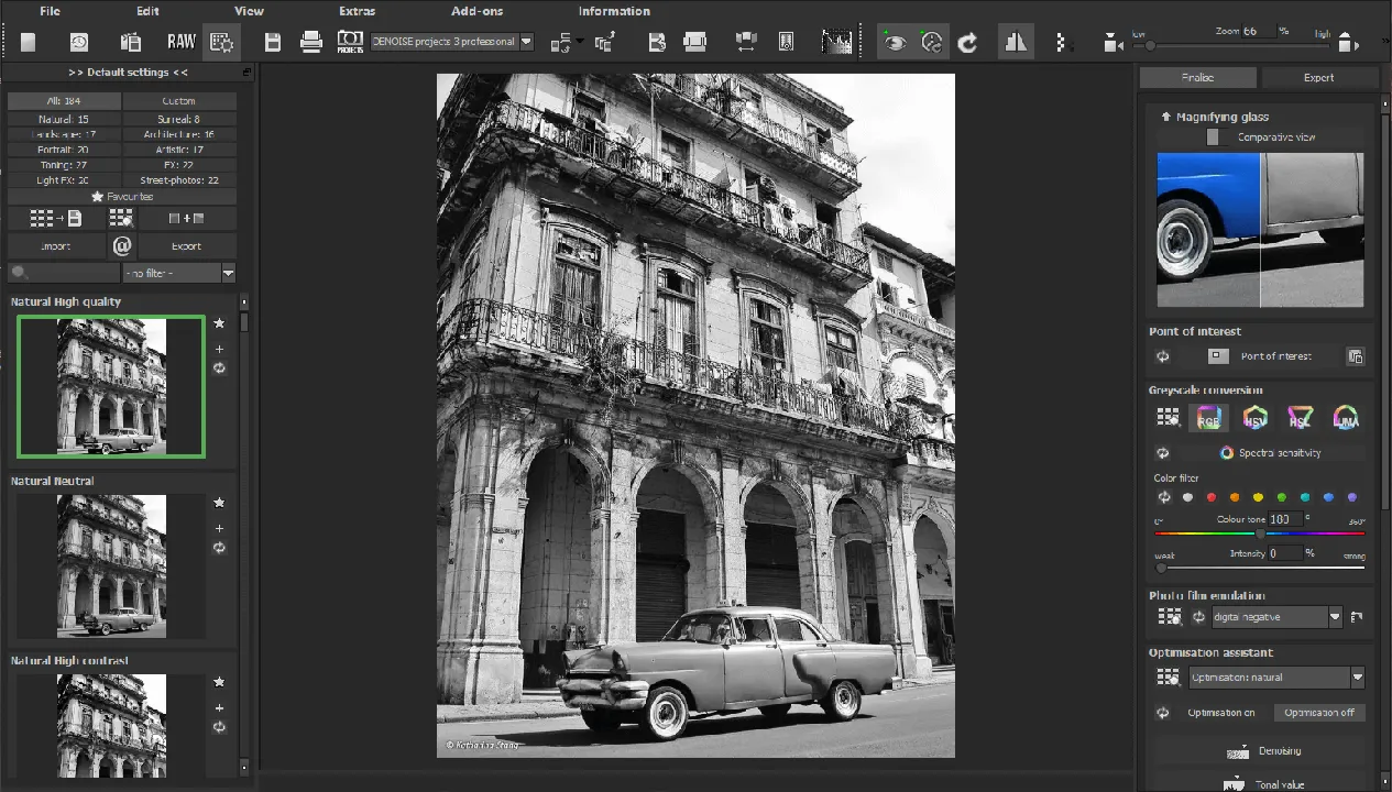 Franzis BLACK & WHITE Professional-nq2v4dpsCaptura de Pantalla