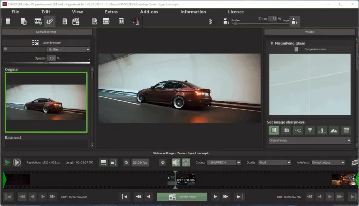 Franzis SHARPEN Video #2 Professional-yoyydsx3Captura de Pantalla