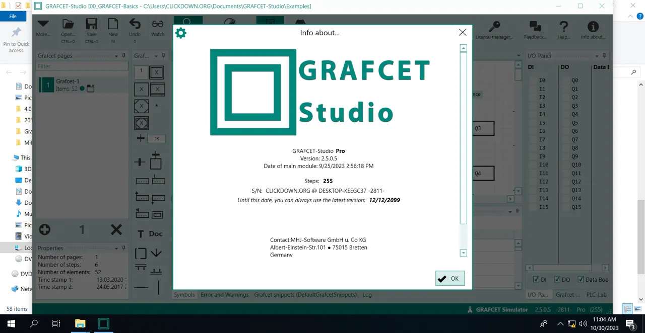 GrafCet Studio Pro-akpmoj8aCaptura de Pantalla