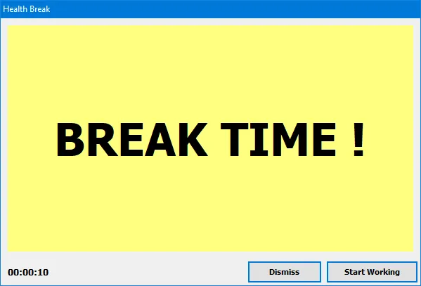 Health Break Reminder-enyggn3uCaptura de Pantalla