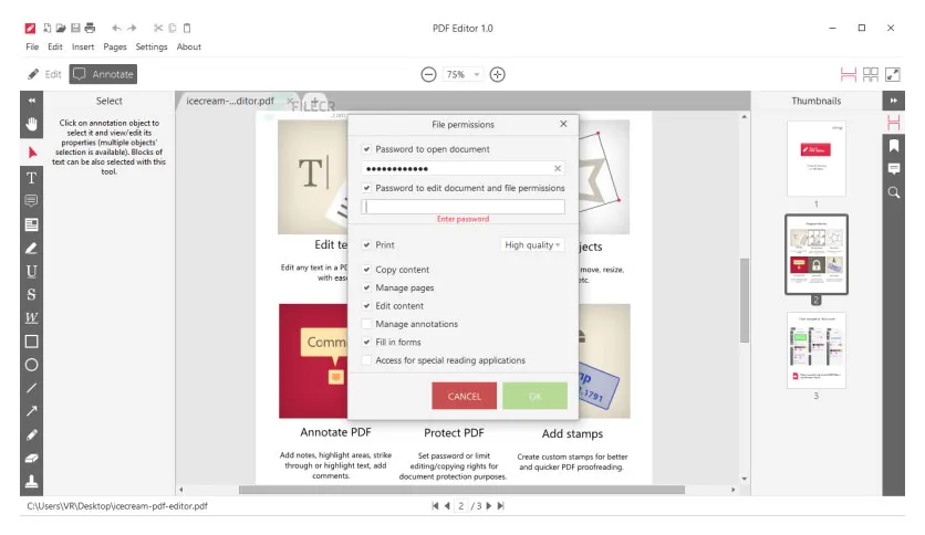 Icecream PDF Editor Pro-ql4wb90gCaptura de Pantalla