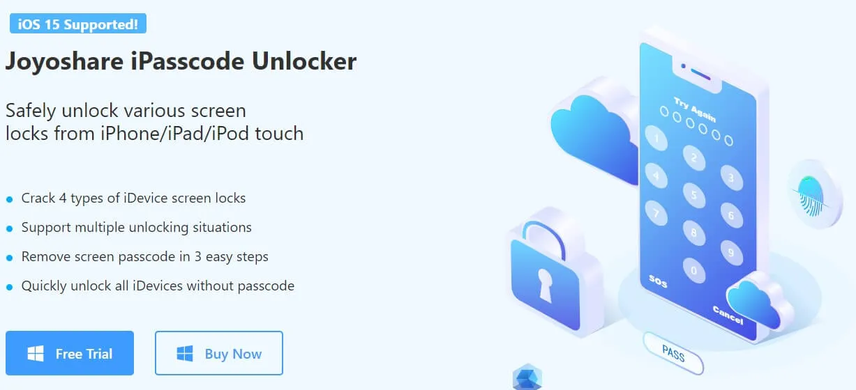Joyoshare iPasscode Unlocker-9ii2rrzjCaptura de Pantalla