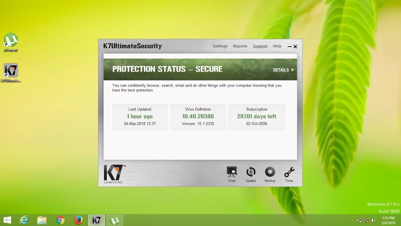 K7 Scanner for Ransomware & BOTs-nhkakinzCaptura de Pantalla