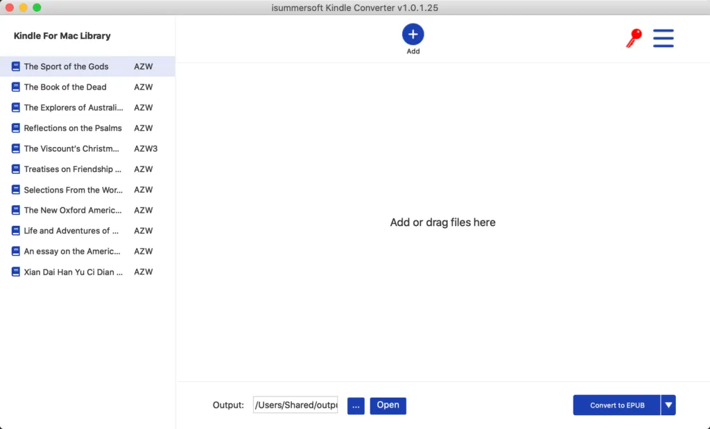 Kindle Converter-v3mltsu5Captura de Pantalla