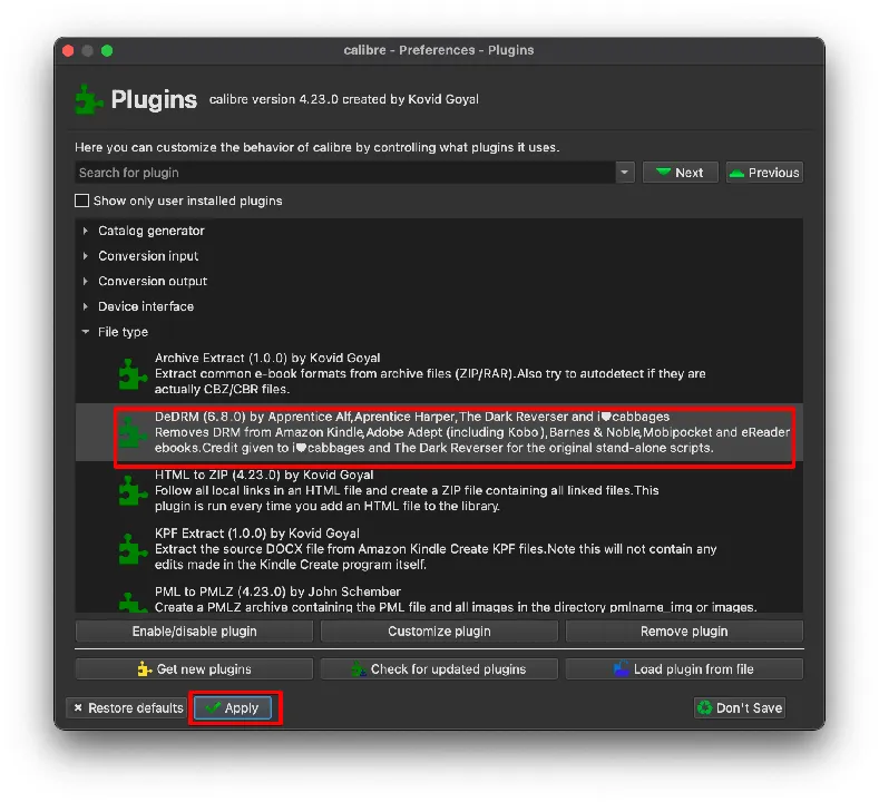 Kindle DRM Removal-5h0lvaeiCaptura de Pantalla