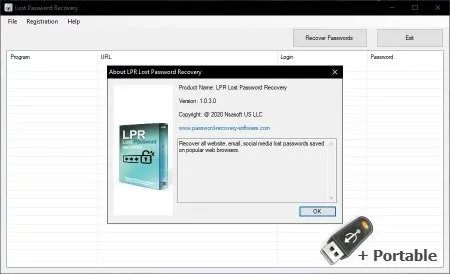 LPR Lost Password Recovery-3nmr0rivCaptura de Pantalla