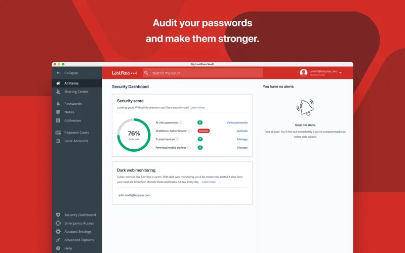 LastPass Password Manager-rv7vzosoCaptura de Pantalla