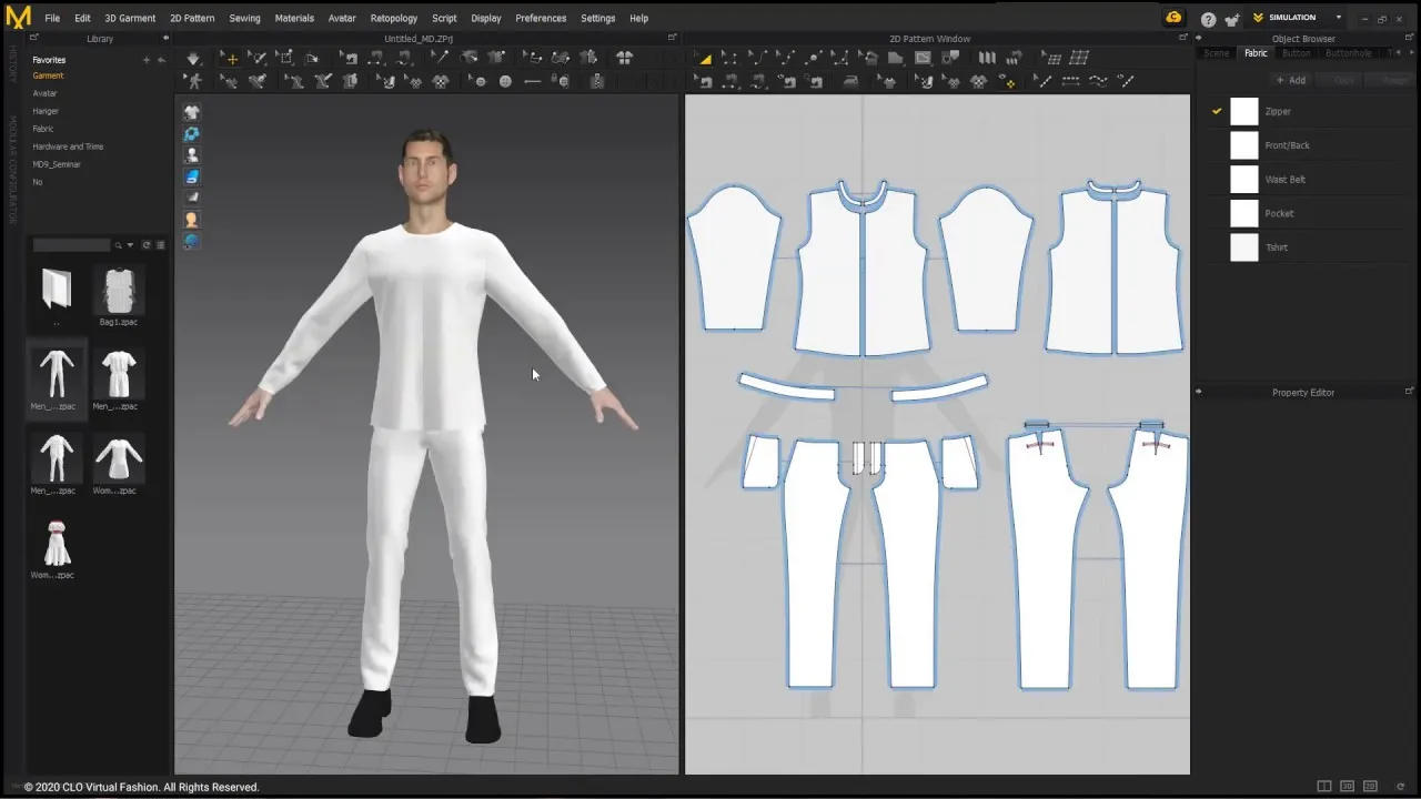 Marvelous Designer Enterprise-xa202bsfCaptura de Pantalla