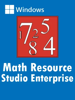 Math Resource Studio Enterprise Full Español [Mega]