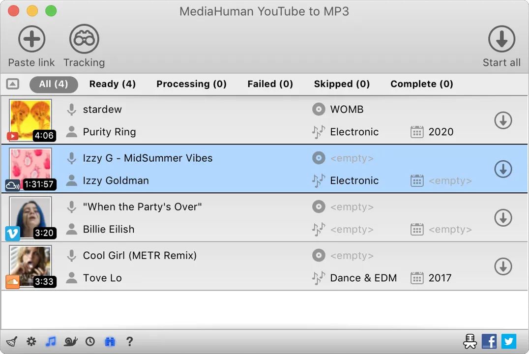 MediaHuman YouTube to MP3 Converter-21lenbnr-Captura de Pantalla