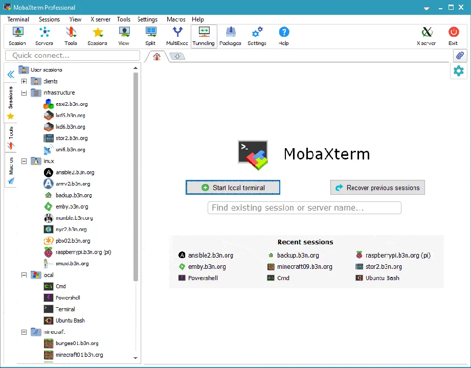MobaXterm Professional-h53662b6-Captura de Pantalla
