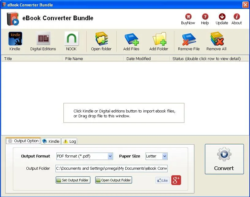 eBook Converter Bundle-3qyausldCaptura de Pantalla