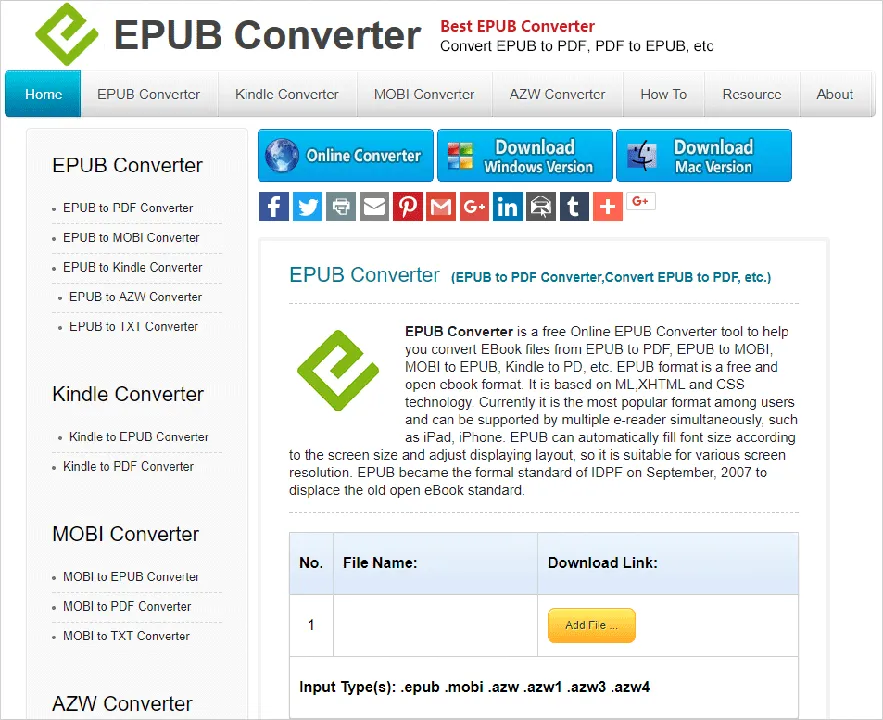 ePub Converter-uket2louCaptura de Pantalla