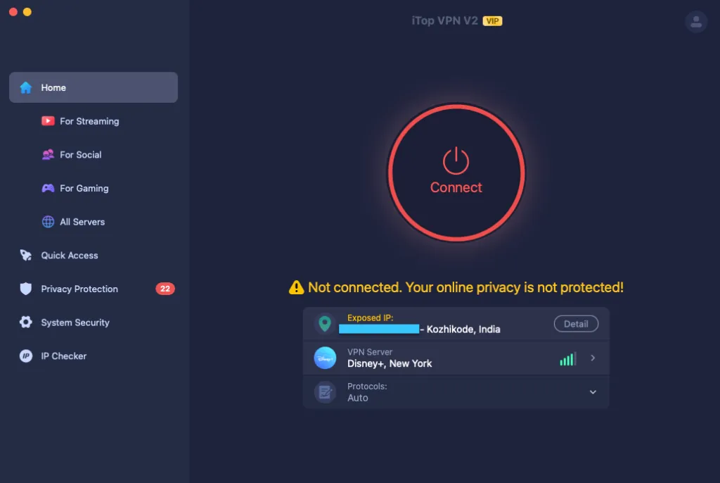 iTop VPN-ff7rw7h3Captura de Pantalla