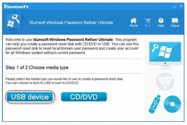 imyPass Windows Password Reset-p35j9y1cCaptura de Pantalla