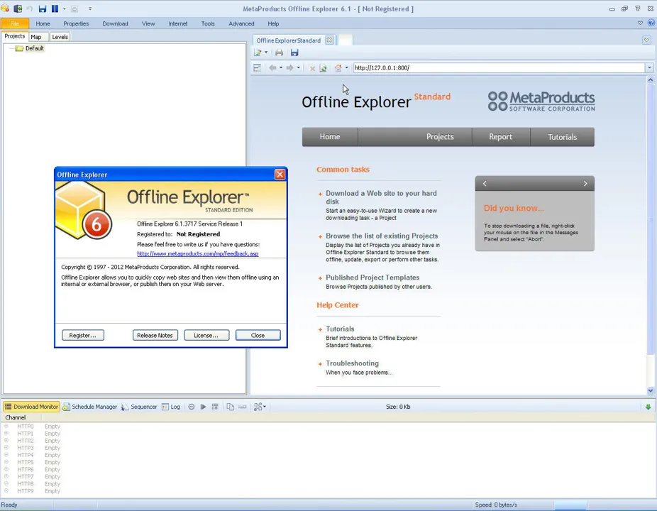 MetaProducts Offline Explorer Enterprise-2xpg2d3g-Captura de Pantalla