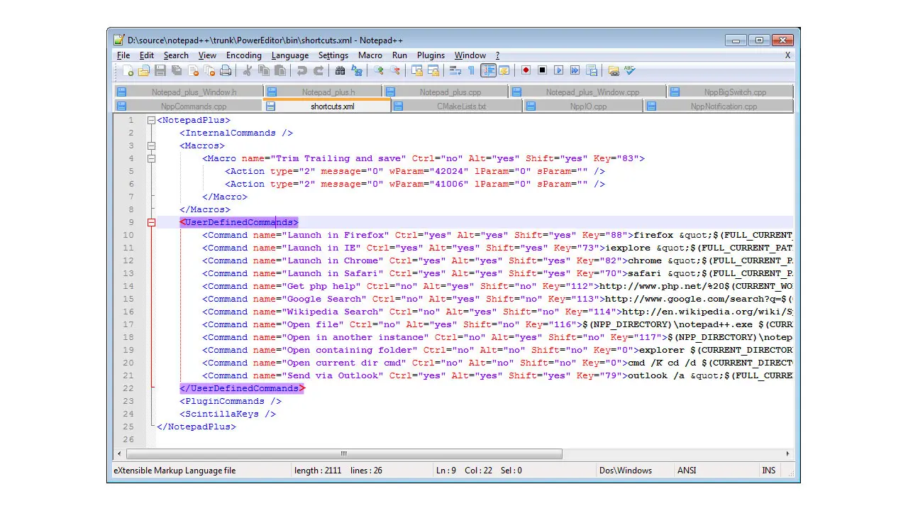 Notepad++-dbeipijs-Capturas de Pantalla