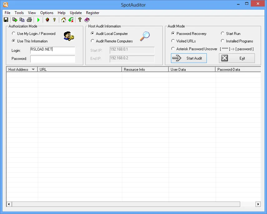 Nsasoft SpotAuditor-pt9jxm25-Capturas de Pantalla