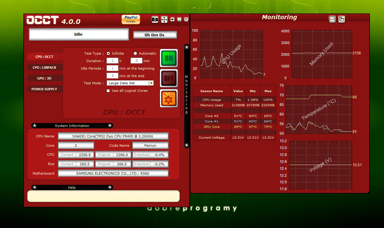 OCCT -m4rx4ovl-Capturas de Pantalla