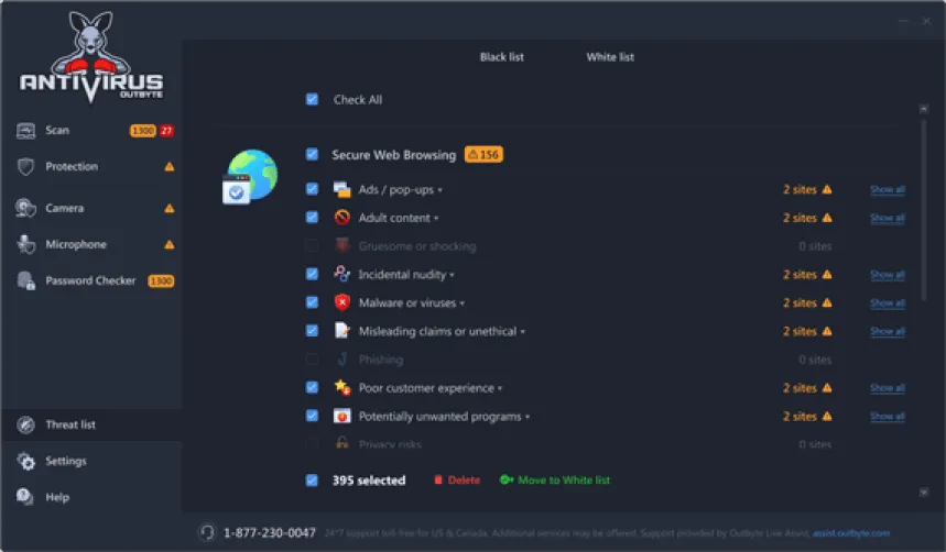 OutByte Antivirus-tm1618nq-Capturas de Pantalla