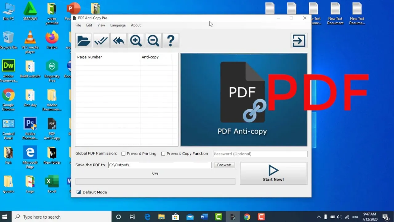 PDF Anti-Copy Pro-7q488vsl-Capturas de Pantalla