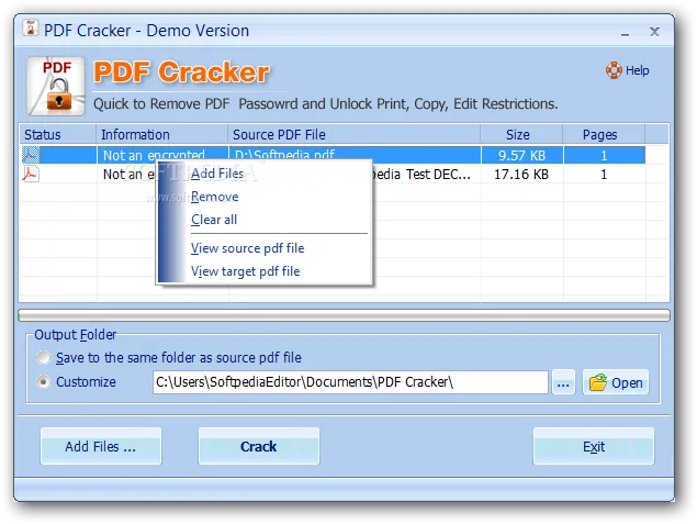 PDF Cracker-oxgza3f0-Capturas de Pantalla