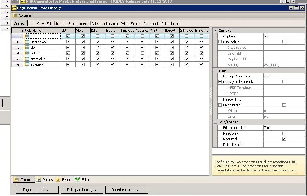 PHP Generator for MySQL Professional-v8aj7ltc-Capturas de Pantalla