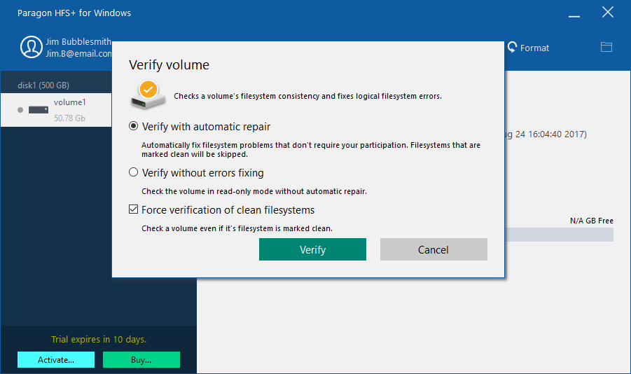 Paragon HFS+ for Windows-80puc2nc-Capturas de Pantalla
