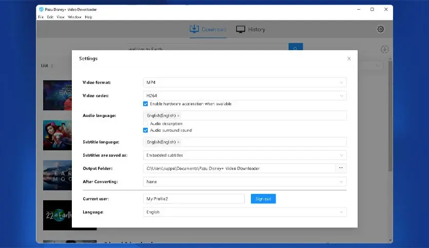Pazu DisneyPlus Video Downloader-5fcbok8o-Capturas de Pantalla