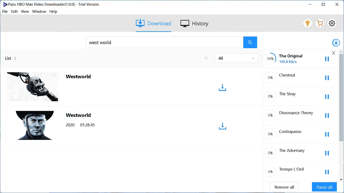 Pazu HBO Max Video Downloader-2ojt5xsx-Capturas de Pantalla