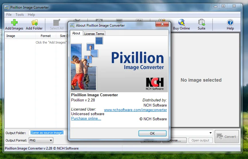 Pixillion Image Converter Plus-c2xz1v03-Capturas de Pantalla