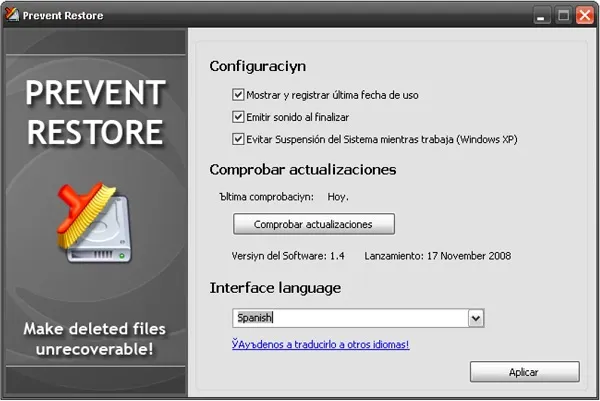 Prevent Restore Pro-cw5k4vxn-Capturas de Pantalla