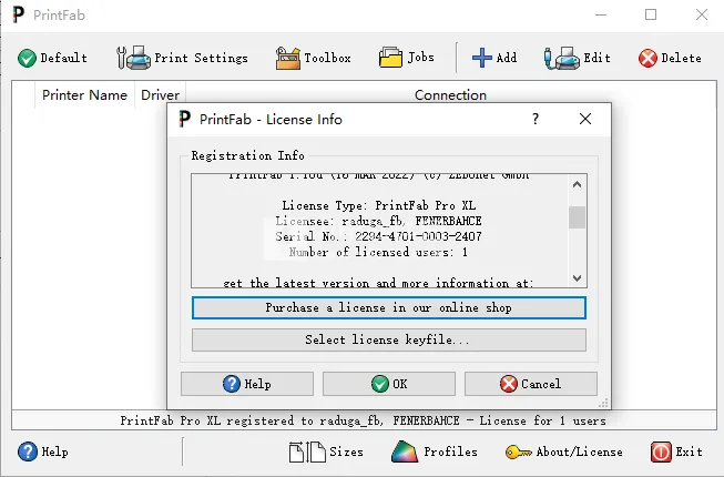 PrintFab Pro XL-qrr64abw-Capturas de Pantalla
