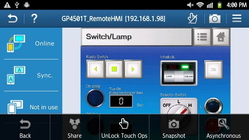 Pro-face Remote HMI Client for Win-kazvfy0n-Capturas de Pantalla